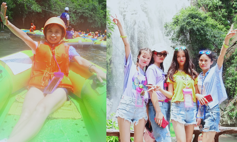 圣元電器伙伴古龍峽漂流